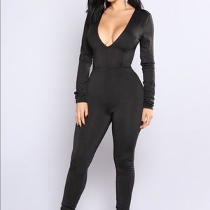 Black jumpsuit